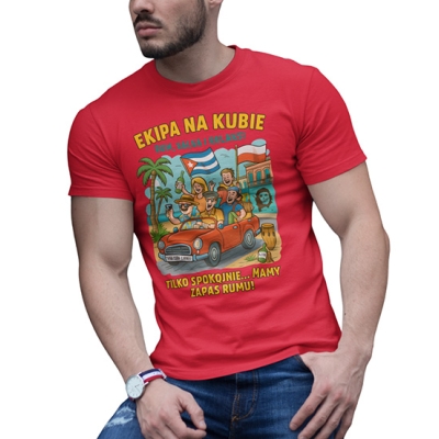 KOSZULKA  WAKACYJNA Ekipa na Kubie